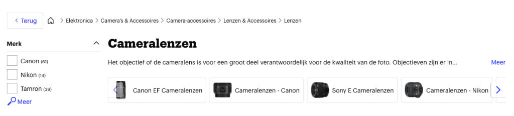 Trunk test vraag 2: Hoe ben ik hier gekomen?
